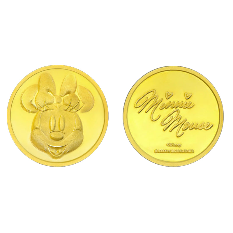 ربع جنيه ديزني ميني ماوس ذهب عيار 24
