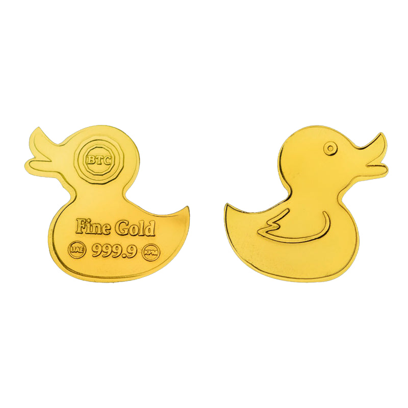 سبيكة بطة ذهب عيار 24