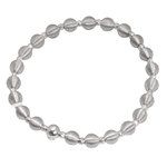 أسورة ذهب عيار 18 بتصميم خرز مطفي دائري من غامية