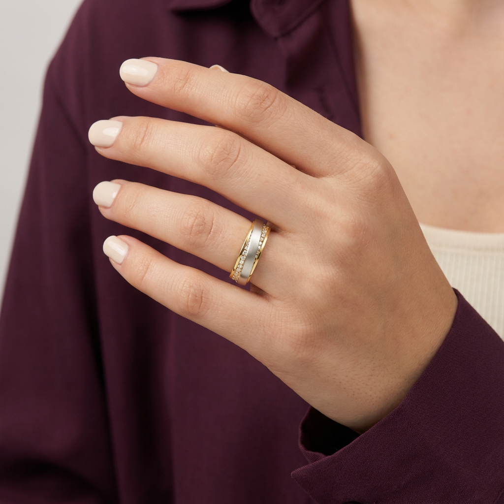 دبلة ذهب عيار 18