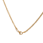 عقد ذهب عيار 18 بتعليقة عقدة