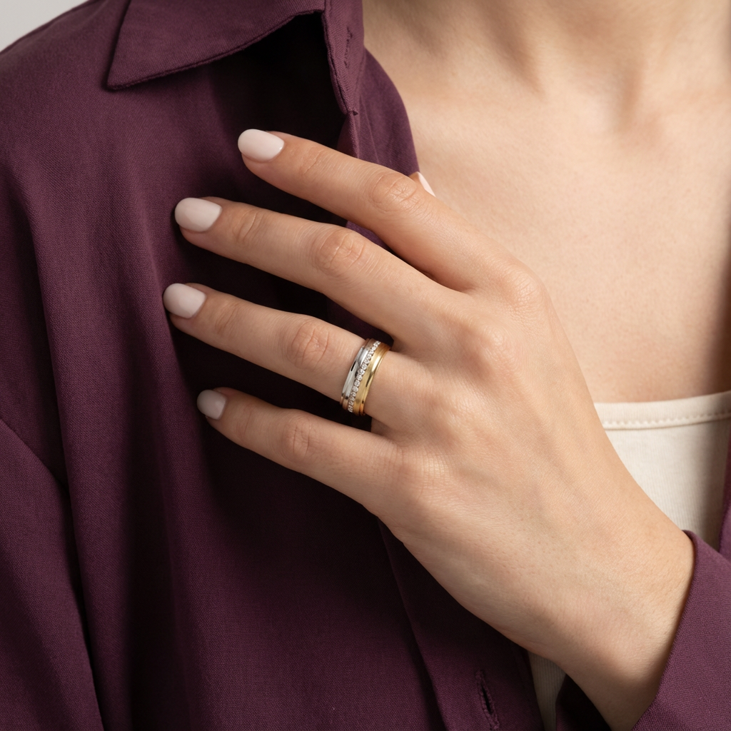 دبلة ذهب عيار 18