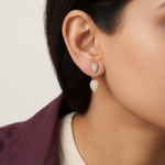 أقراط ذهب عيار 18