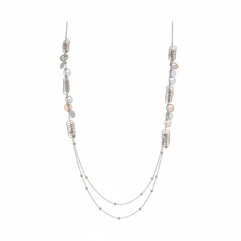 عقد النور ذهب  عيار 18