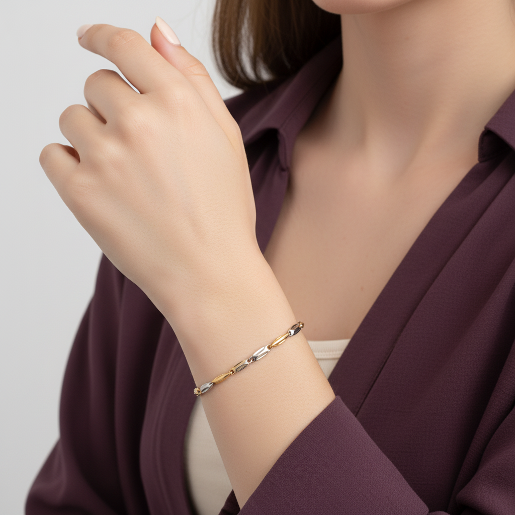 أسورة  اماندين ذهب عيار 18