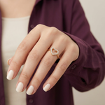 خاتم " على مر السنين " عيار 18