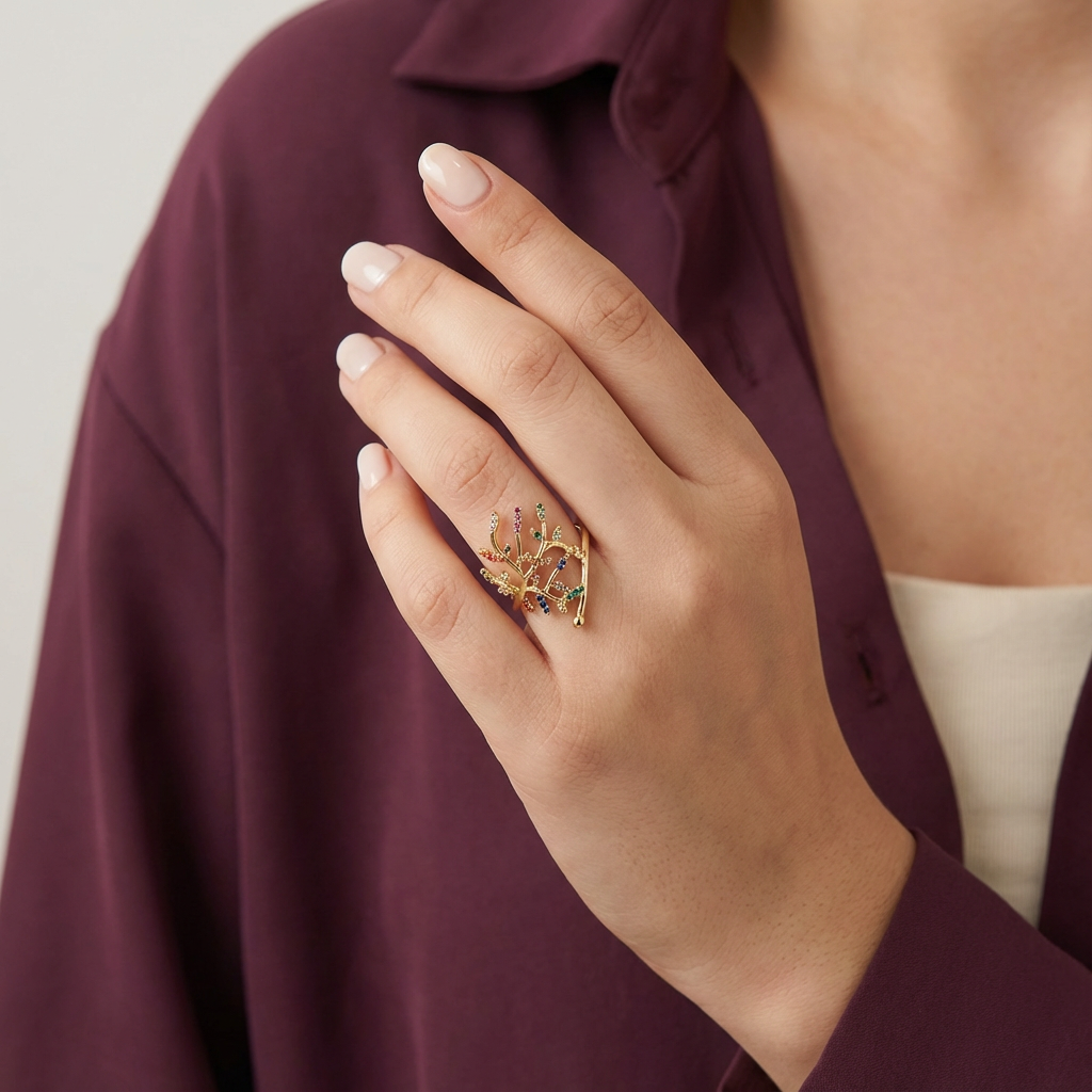 "خاتم ذهب"جنة الألوان