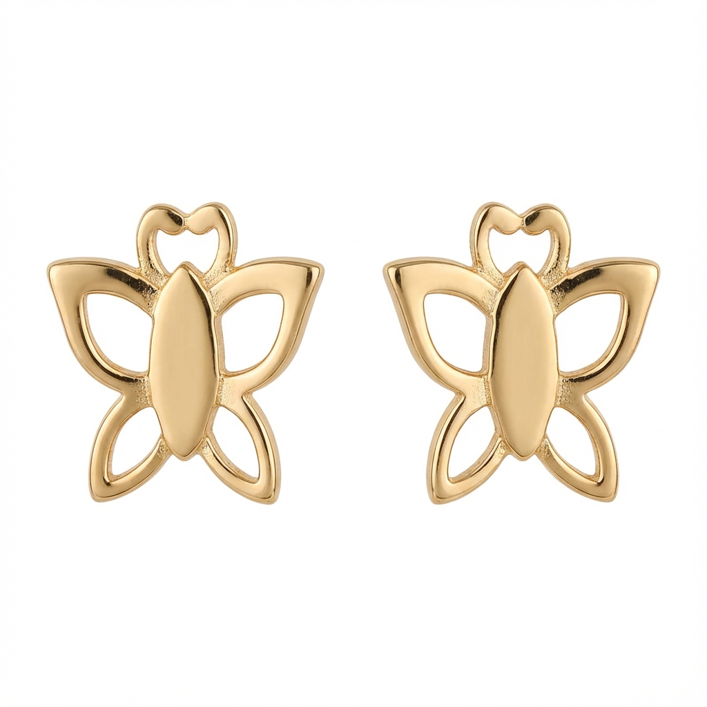 أقراط ذهب عيار 18