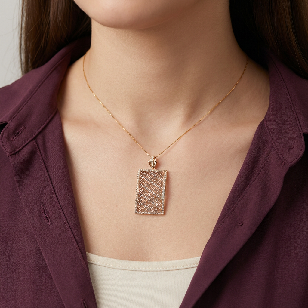 تعليقة ذهب عيار 21