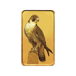 سبيكة ذهب عيار 24 بتصميم صقر