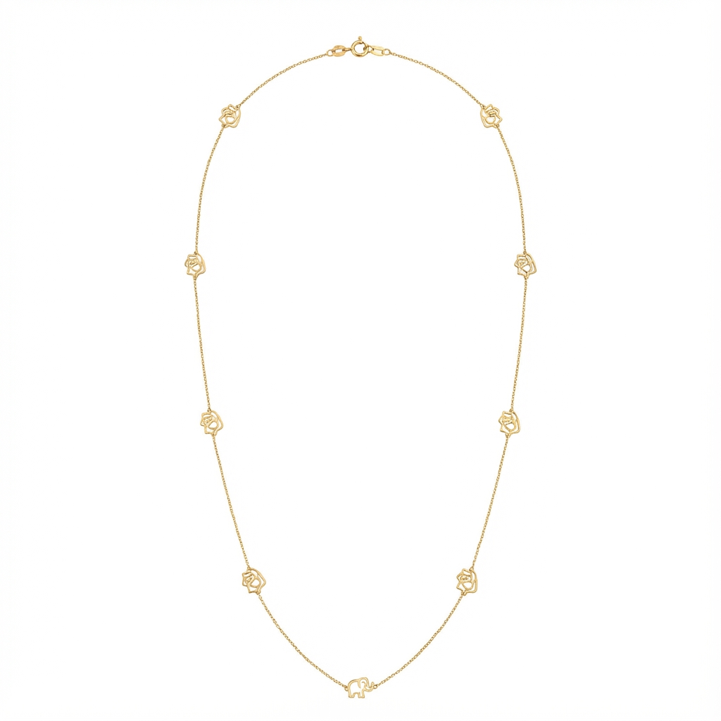 شال ذهب عيار 18