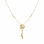 عقد ذهب عيار 21